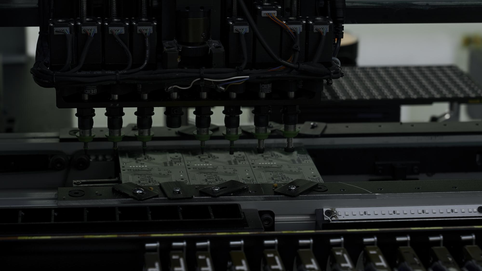 industrial embroidery line